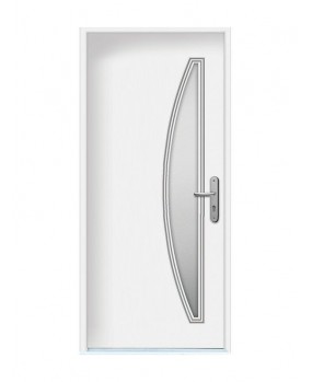 Vous trouverez ici les détails les plus pertinents de notre porte d'entrée vitres de porte Verre Satiné Novatech - 7