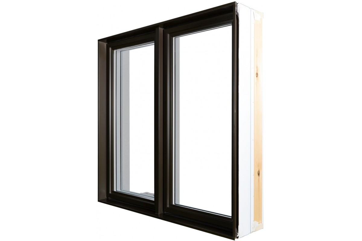 Fenêtre à battant Hybride PVC / Aluminium Classique  - 1